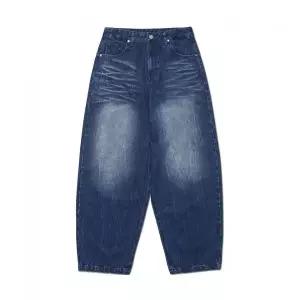 매장정품 노메뉴얼 NOMANUAL WASHED JUMBO DENIM PANTS - BLUE NMWF52DP05WBL 175318