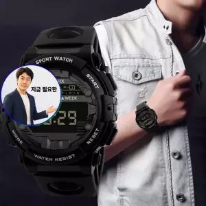 지금 필요한 남성 Watch 손목시계 HONHX 스포츠 62X-66F 디털 Black