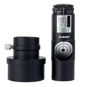 SVBONY Newtonian Marca 망원경 정렬용 레드 레이저 콜리메이터 2cm 25인치 7가지 밝은 레벨 트리플 시멘트 렌즈 1cm 2인치 어댑터 포함