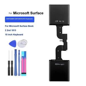 호환 배터리 0-8030mAh Microsoft Surface Book 2 1703 13.5인치 화면 키보드 1 Enhanced