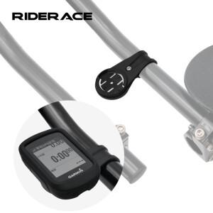 RIDERACE 자전거 핸들 바 컴퓨터 홀더 Garmin호환 속도계 도로 TT 레스트 주행 거리계 마운트 22.2mm 액세