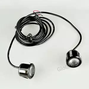 후진 레이더 디자인 자동차 독수리 눈 LED 주행등 자동 언더 사이드 백미러 퍼들 라이트 도어 웰컴