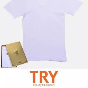 [하프클럽/셀럽하우스]트라이 순면 100수 편안한 남성 노블라인 반팔 런닝