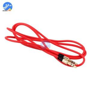 AUX 케이블 잭 3.5mm 오디오 스피커 와이어 라인 남성 Aux 헤드폰 자동차 코드