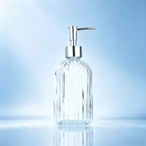 욕실 비누 주방 세제통 유리 핸드워시 공병 400ml 2개