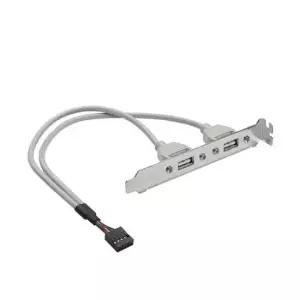USB 2포트 LANSTAR 메인보드 2.0 브라켓 확장