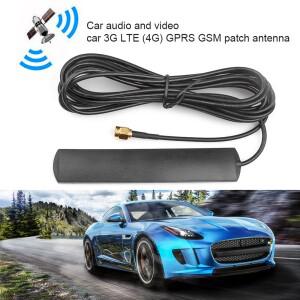 자동차 차량 4G GSM 패치 안테나 SMA 남성 커넥터 접착 마운트 3G 700-2100MHz GPS 네비게이션