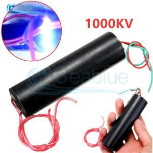 1000000 V DC 3.7V-7.4V ~ 1000KV 부스트 스텝 업 고전압 발생기 점화 코일 펄스 전력 모듈 변압기