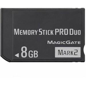 PSP 액세서리용 MS 8GB 메모리 스틱 PRO 듀오(마크 2) 카드 U2026