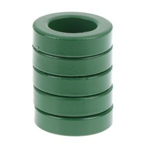 5피스 필터 Mn-zn 고전도성 녹색 페라이트 코어 링 31x19x8mm 방지 인덕터