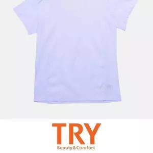 [하프클럽/셀럽하우스]트라이 쾌적한 쿨루션 쿨모시 남성 반팔 런닝 사계절