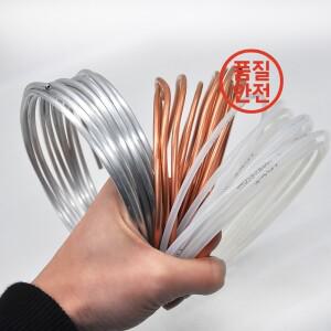 구리 알루미늄 나일론 튜브 기계 오일 선반 윤활유 공급 파이프 1 4mm