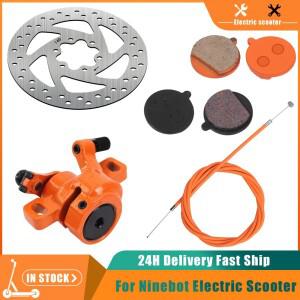 브레이크 패드 Ninebot F20 F30 F40 전기 스쿠터 디스크 블록 Kickscooter 부품 용 140MM 스테인레스 스틸