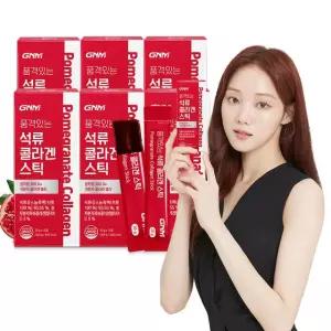 [300달톤]석류 콜라겐 젤리 스틱 6박스(총 90포)
