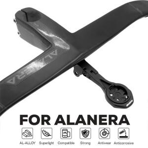 Deda ALANERA / DCR 통합 핸들 바 컴퓨터 마운트 GPS/Garmin호환/Bryton/Wahoo/CATEYE 알루미늄과 호환 가