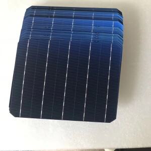 10 피스 고효율 MAX 5Watt 태양 전지   단결정 156.75x156.75