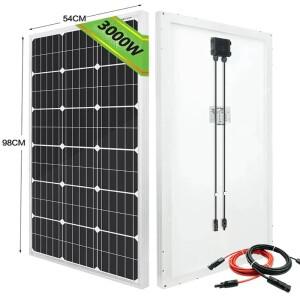 1000W 태양광 패널 18V 고효율 휴대용 파워뱅크 유연한 충전 야외 전지 홈/캠핑용