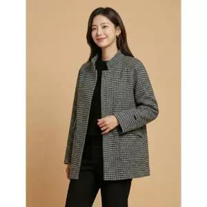 [하프클럽/꼼빠니아]나그랑 하프넥 캐시미어 오버핏 코트-CW22CH3601452A