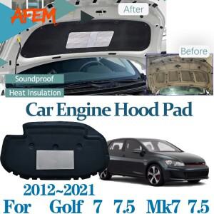폭스바겐 VW 골프 7 Mk7 7.5 Golf7 2012~2021 2015 자동차 후드 패드 방음 단열재 방화 매트 액세서리