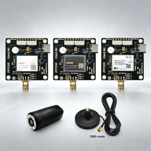 유니코어 GNSS 모듈 EM-981DM RTK 보드 멀티밴드 GPS 베이더우 글로나스 갈릴레오  IMU 수신기 UM981 F9P U