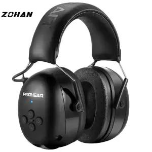 ZOHAN 전자 폰 50 Bluetooth 귀마개 청력 보호 음악 안전 소음 감소 충전