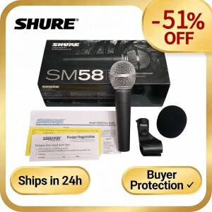 Shure SM58LC 금속 하트형 다이나믹 마이크 전문 유선 노래방 BBOX 녹음 음악