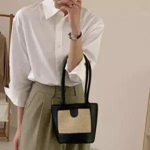 클래식 루즈핏 베이직 셔츠 데일리 오피스 캐주얼룩