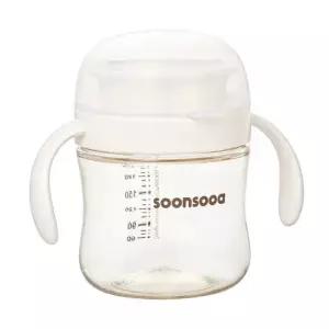 순수아 아기 PPSU 흘림방지 360도 자기주도컵 240ml, 1개
