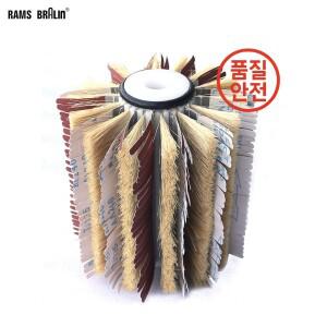 목공용 200x220x25.4mm 에머리 천 사이잘 연마 휠