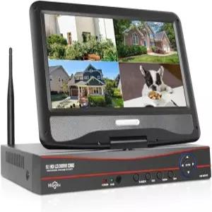 HDD 없음 0인치 LCD 무선 WiFi NVR 0채널 네트워크 비디오 동작 감지 구역 24시간 연중무휴 녹화 Hiseeu