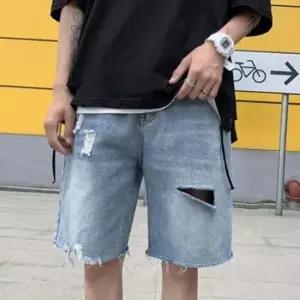 남성여름 찢어진청바지 반바지