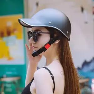 인 레트로 자전거 헬멧 야구 모자 디자인 편안하고 통기성이 좋은 조절 가능한 스트랩 경량 사이클링