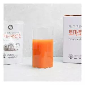 [김재식헬스푸드] 토마토 사과 당근즙 100ml 30팩 x 1박스
