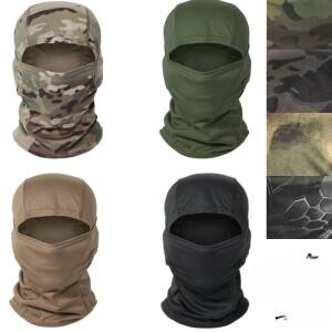 전술 마스크 Airsoft 풀 페이스 Balaclava 페인트 볼 사이클링 자전거 하이킹 스카프 낚시 스노우 보드 스