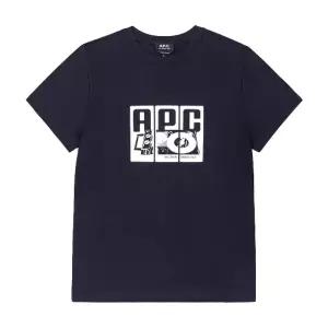 [아페쎄 APC] COBQX M26485 IAK DARK NAVY 공용 반팔티