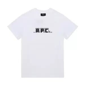 [아페쎄 APC] COHBW M26502 AAB WHITE 공용 반팔티
