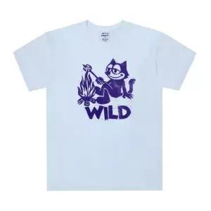 [와일드동키 WILD DONKEY] T-WILD FELIX SW LIGHT BLUE 공용 반팔티