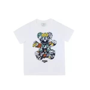 [펜디 FENDI] JMI488 7AJ F0TU9 아동 반팔티