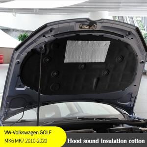 VW-Volkswagen GOLF MK6 MK7 자동차 앞 커버 엔진 방화벽 면 패드 가스켓 히터 후드 절연층 방음