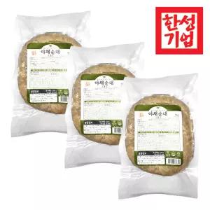 한성기업 홍반장 야채순대 롤형 1kg X 3개