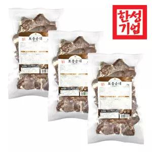 한성기업 홍반장 토종순대 슬라이스 1kg X 3개