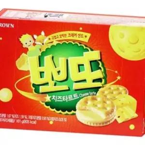 크라운 뽀또 치즈타르트 161gx12개입