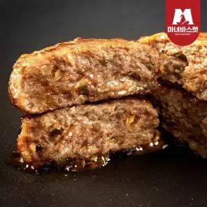 마녀바스켓 담양식 두툼한 수제 한돈 땡초 떡갈비 120g x6팩