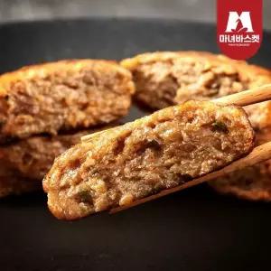 마녀바스켓 담양식 두툼한 수제 한돈 땡초 떡갈비 120g x8팩