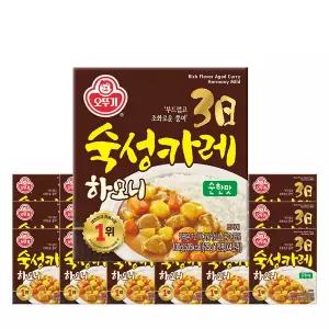 오뚜기 3일 숙성카레 하모니 고형 순한맛 100g x 18개