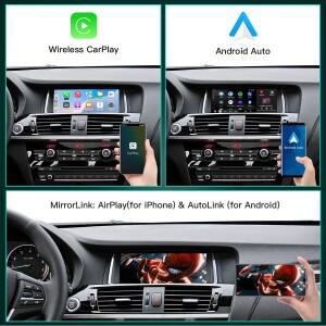 BMW X3 F25 G01 CIC/NBT 시스템 Linux 멀티미디어 BT GPS 네비게이션용 8.9인치 무선 CarPlay 안드로이드