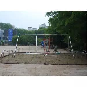 EK 한별 그네 HBP1109D/ L700 H240cm 3인용 초등학교용 야외놀이시설