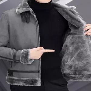 남자 남성양가죽무스탕 양모 오버핏 겨울 빅사이즈 아우터 리얼양털 캐주얼 퍼 카라
