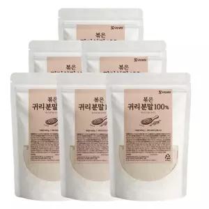 볶은 귀리분말 400gX6통 캐나다 순수 100% 미세가루 건강 단백질 귀리차 스무디 간편식쉐이크 무부형제 식이섬유
