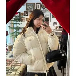 리 LEE 코듀로이 패딩 자켓 아이보리 LE2504JK04IV 1036431